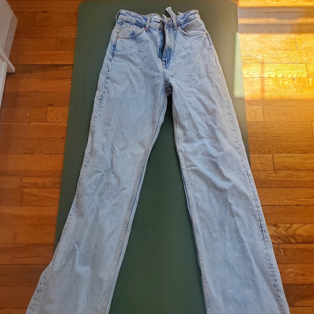 Zara wide leg jeans